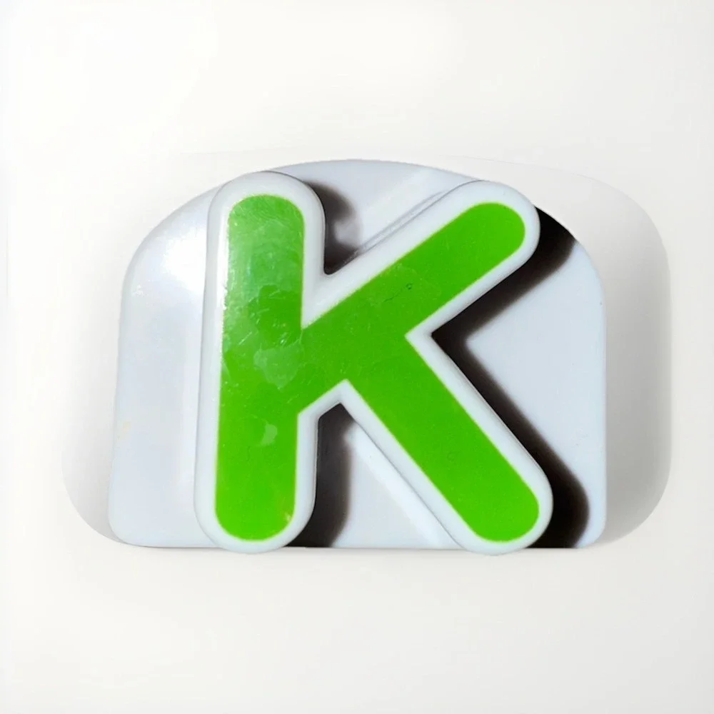 Leap Frog Magnetic magnet Fridge Phonics Capital Letter K Uppercase
